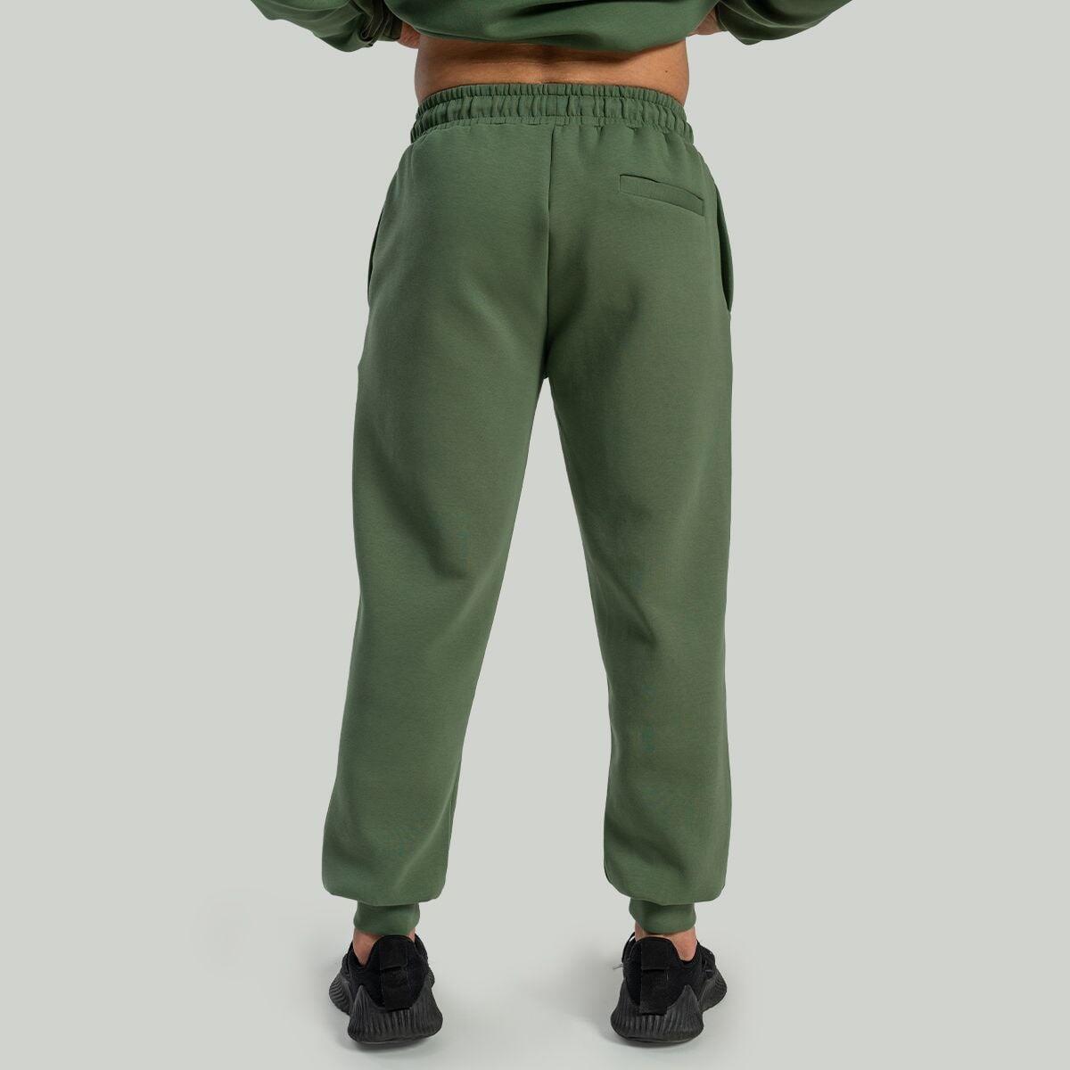 Uomo Yoga joggers oversize verdi Relaxed 3/6