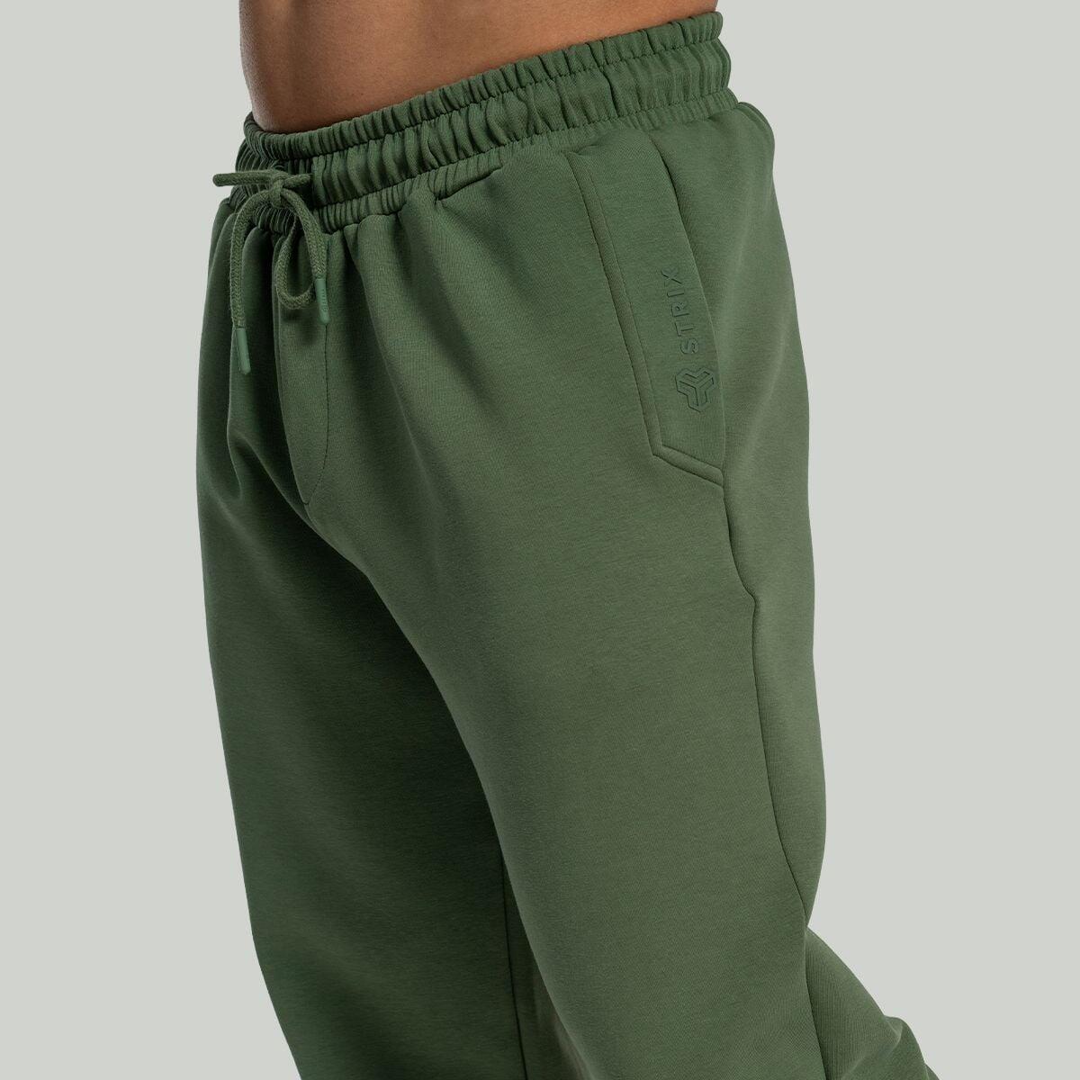 Uomo Yoga joggers oversize verdi Relaxed 2/6
