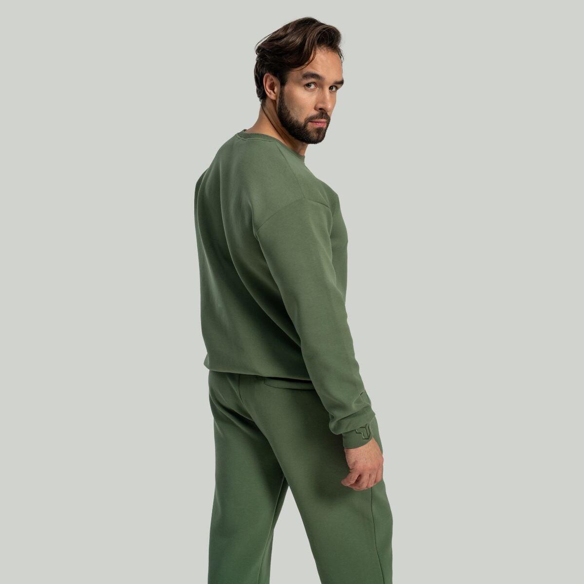 Uomo Yoga joggers oversize verdi Relaxed 4/6