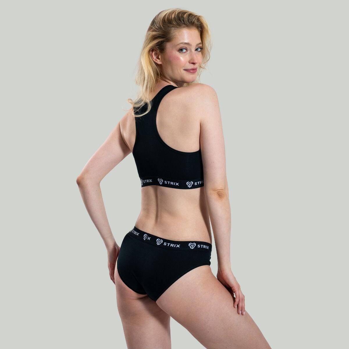 Donna slip traspirante nero Essential 3/6