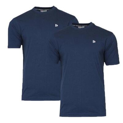 2-pack heren t-shirt vince ronde hals 100% katoen
