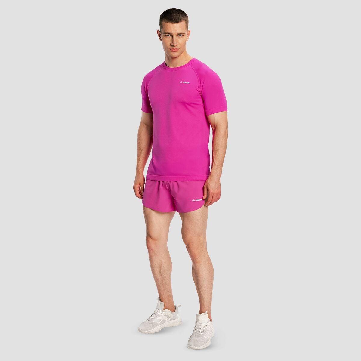 Uomo running t-shirt traspirante viola Pulse X 5/6