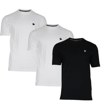 Lot de 3 t-shirts homme Vince, col rond, 100 % coton