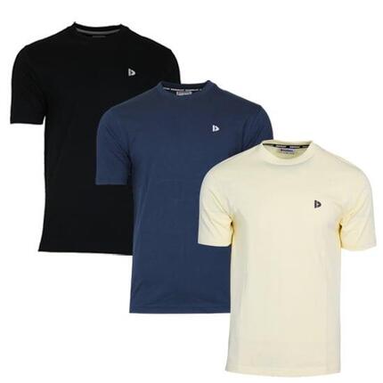 Lot de 3 t-shirts homme Vince, col rond, 100 % coton