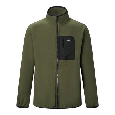 Felpa in pile con cerniera completa Frankie da uomo