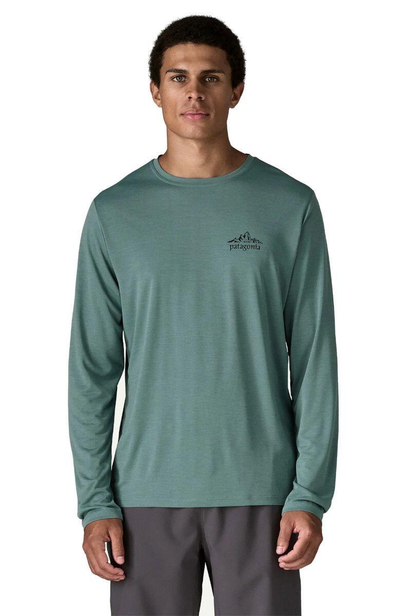 Koszulka turystyczna Long-Sleeved Capilene Cool Daily Shirt Cloud Crag 2/3