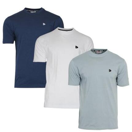 Lot de 3 t-shirts homme Vince, col rond, 100 % coton