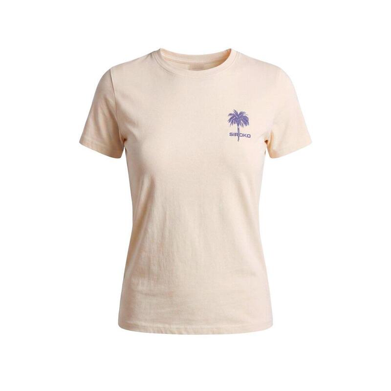 Tricou de ciclism gravel cu mânecă scurtă din bumbac pentru femei Chaser-W Sa