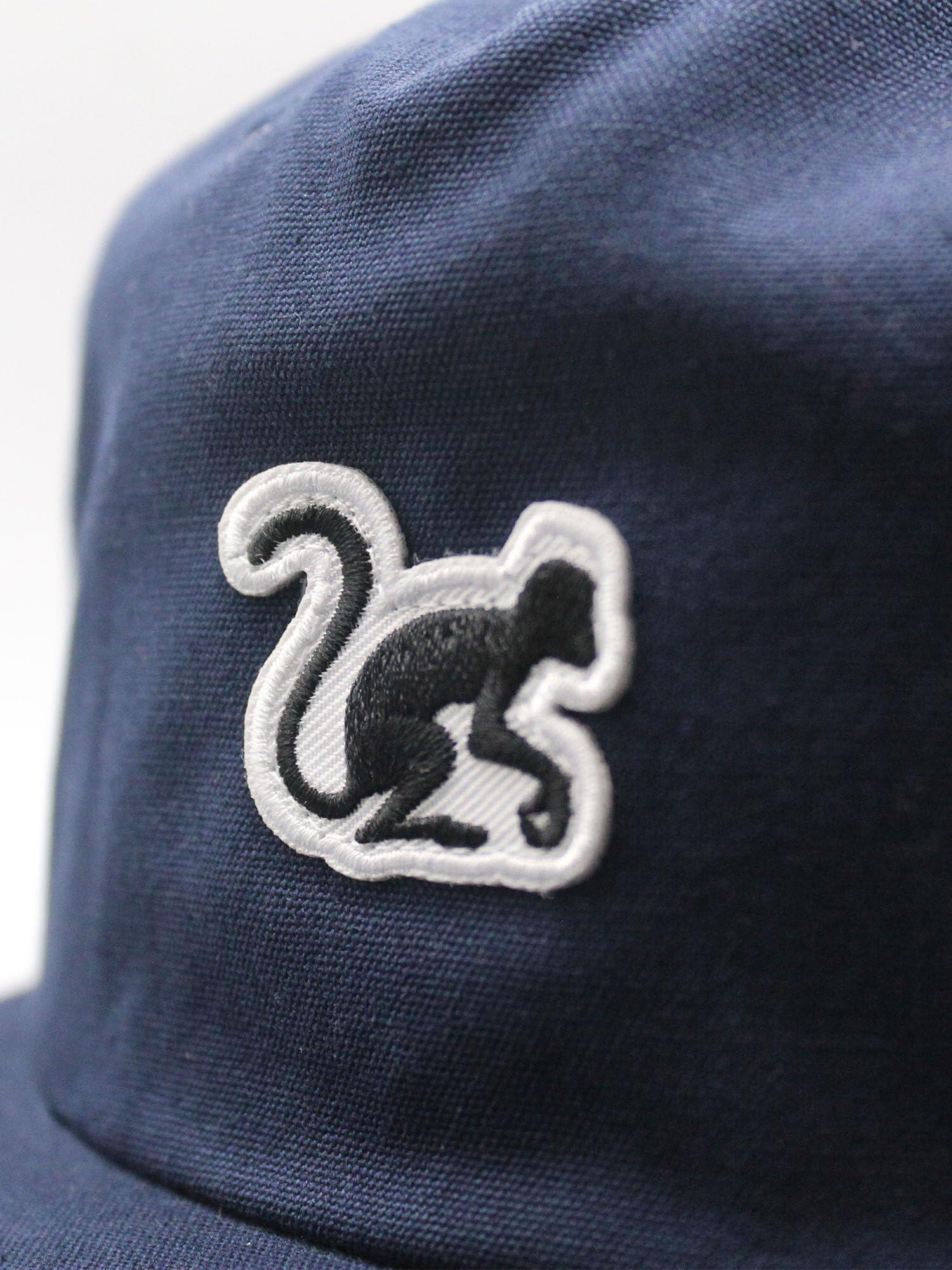 Casquette 5P unisexe - Coton bio - Taille unique (Bleu marine) 2/4