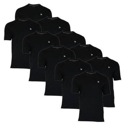 Lot de 10 t-shirts homme Vince, col rond, 100 % coton