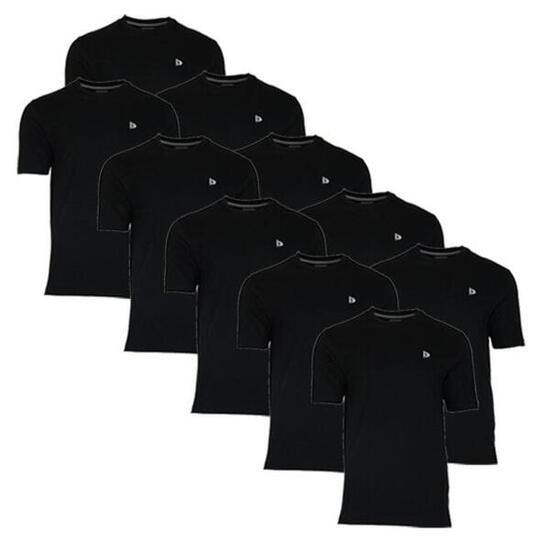 Lot de 10 t-shirts homme Vince, col rond, 100 % coton