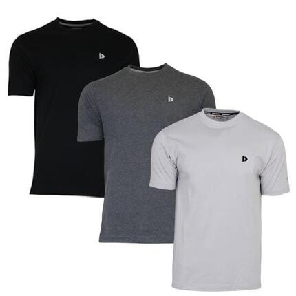 Lot de 3 t-shirts homme Vince, col rond, 100 % coton