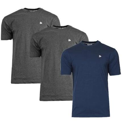 Lot de 3 t-shirts homme Vince, col rond, 100 % coton