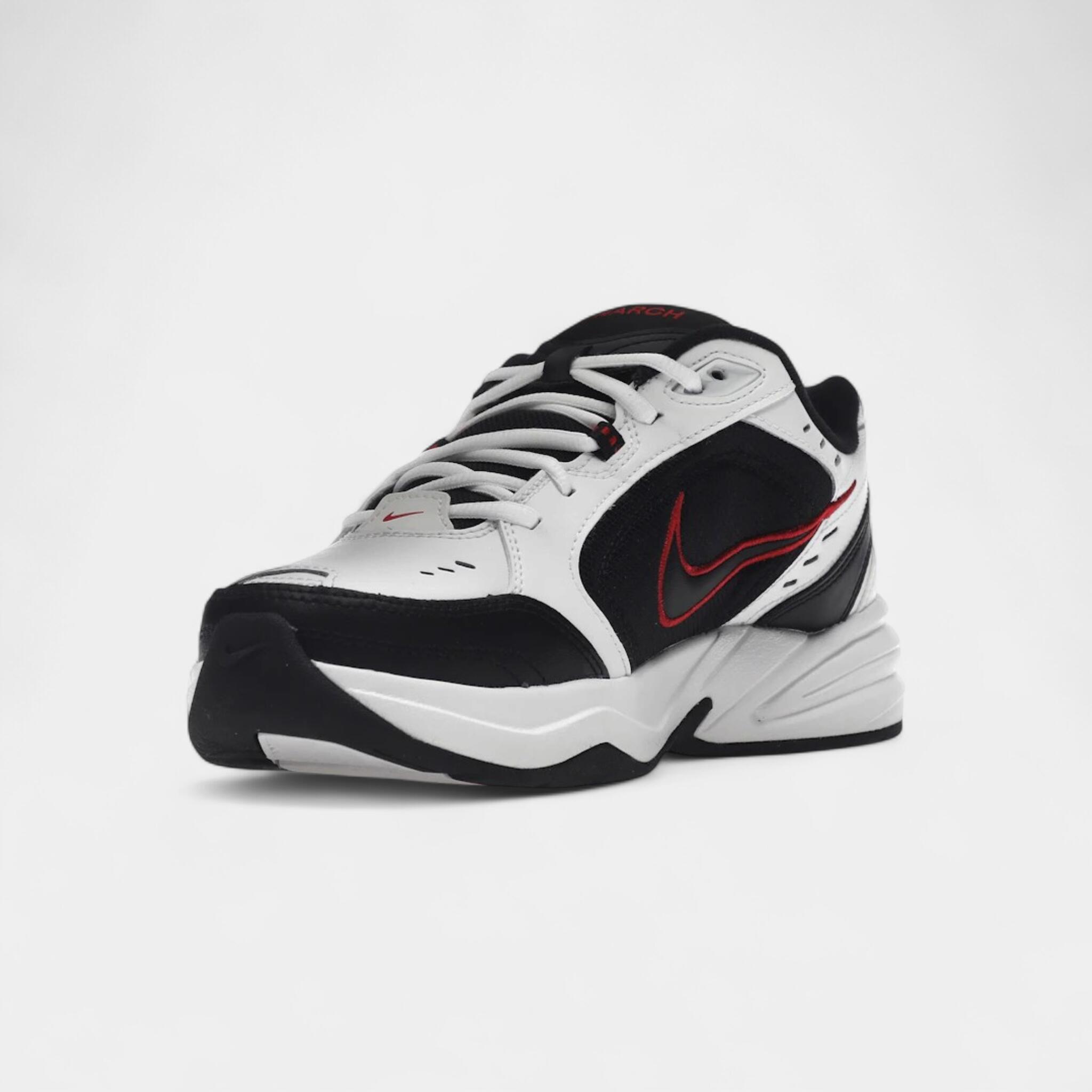 Nike Air Monarch IV White Black 3/5