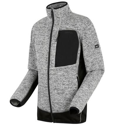 Polaire isolante extensible entièrement zippée Baslinn pour homme