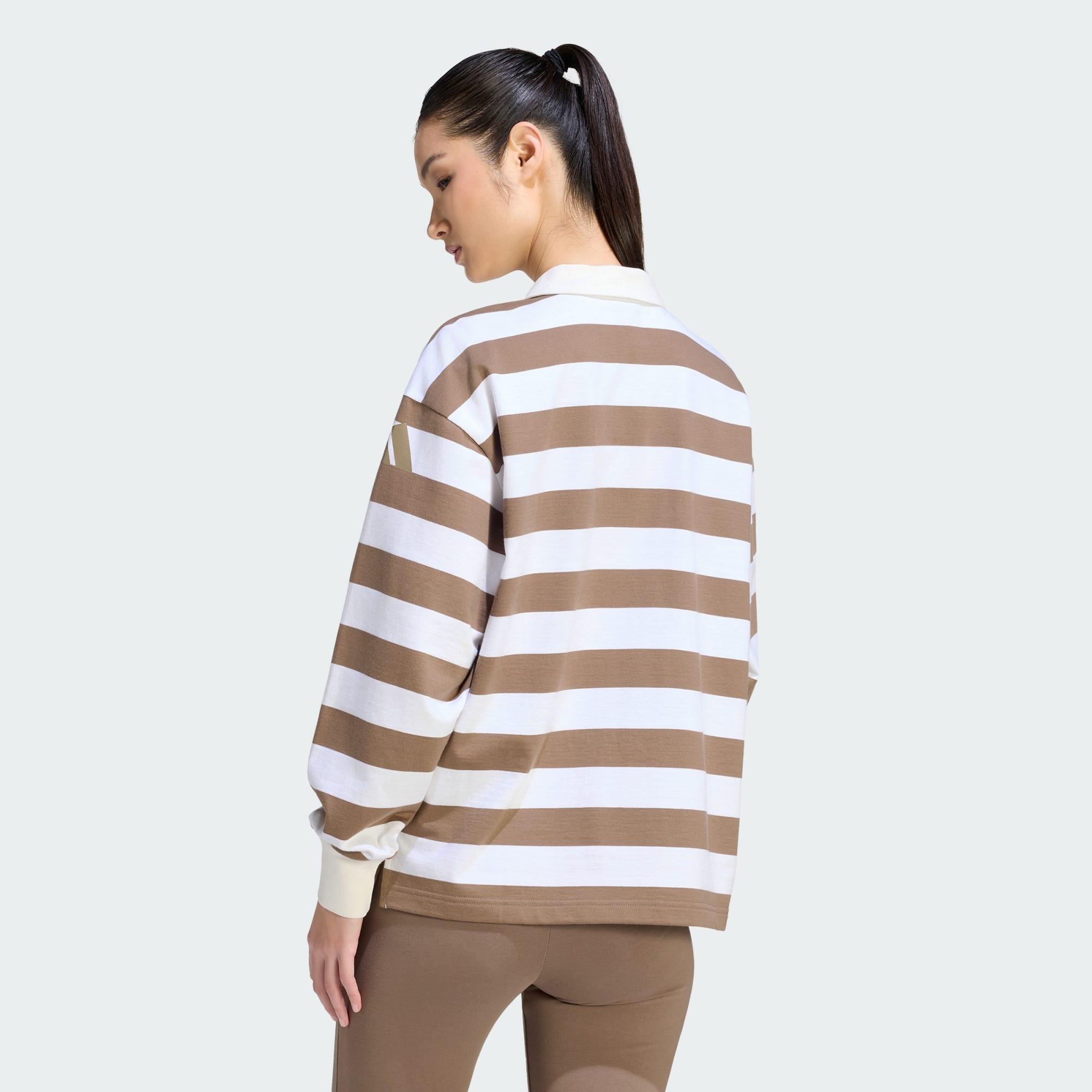 Polo Essencial Contemporâneo French terry de manga comprida 3/5