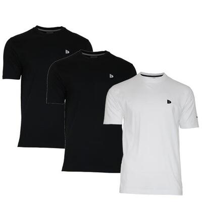 3-pack heren t-shirt vince ronde hals 100% katoen
