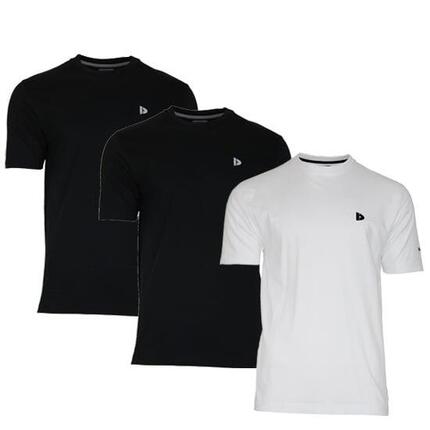 Lot de 3 t-shirts homme Vince, col rond, 100 % coton