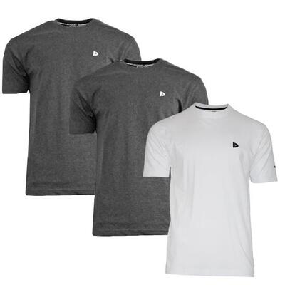 3-pack heren t-shirt vince ronde hals 100% katoen