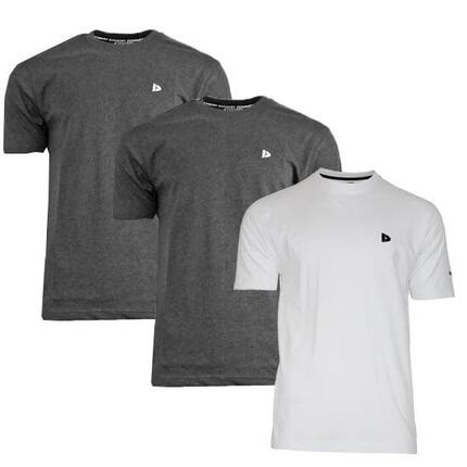 Lot de 3 t-shirts homme Vince, col rond, 100 % coton