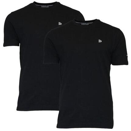 Lot de 2 t-shirts homme Vince, col rond, 100 % coton