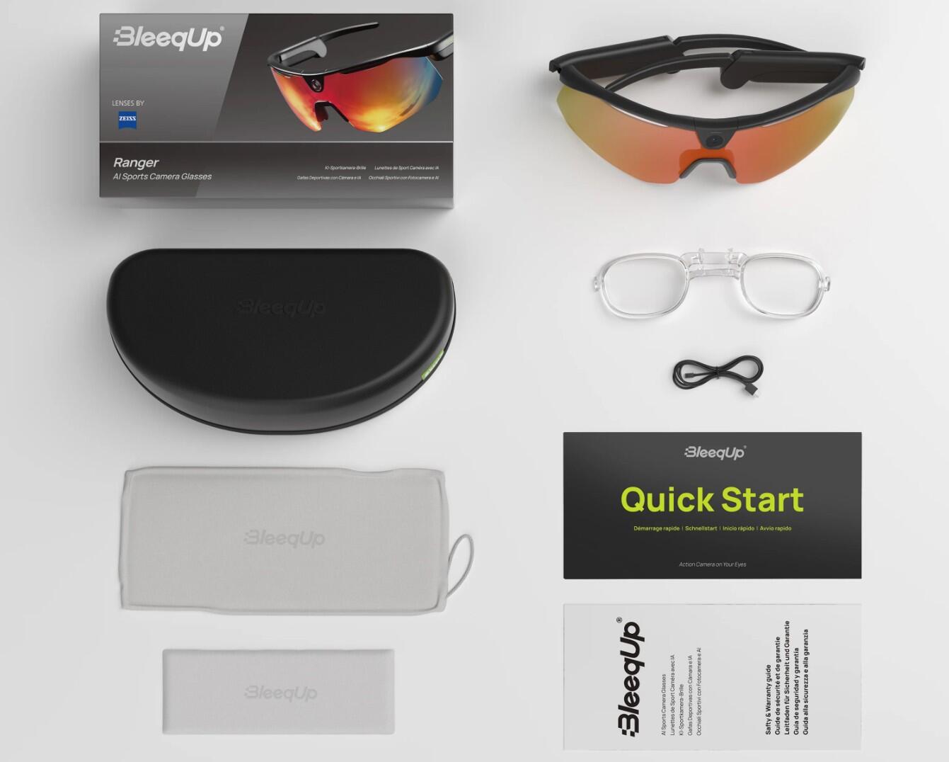 Unisex Ciclismo Gafas Inteligentes Cámara Intercom Open Ear ZEISS Ranger 7/7