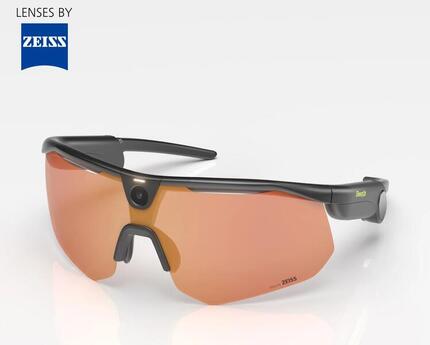 Unisex-Radsportbrille mit Smart-Kamera und Open-Ear-Intercom – ZEISS Ranger