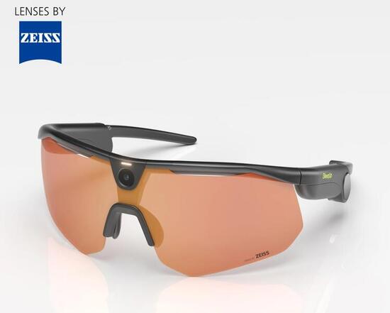 Unisex-Radsportbrille mit Smart-Kamera und Open-Ear-Intercom – ZEISS Ranger