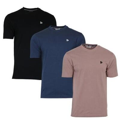 3-pack heren t-shirt vince ronde hals 100% katoen