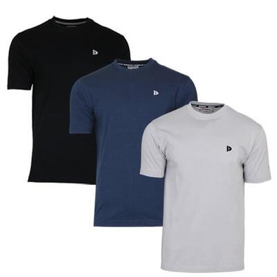 3-pack heren t-shirt vince ronde hals 100% katoen