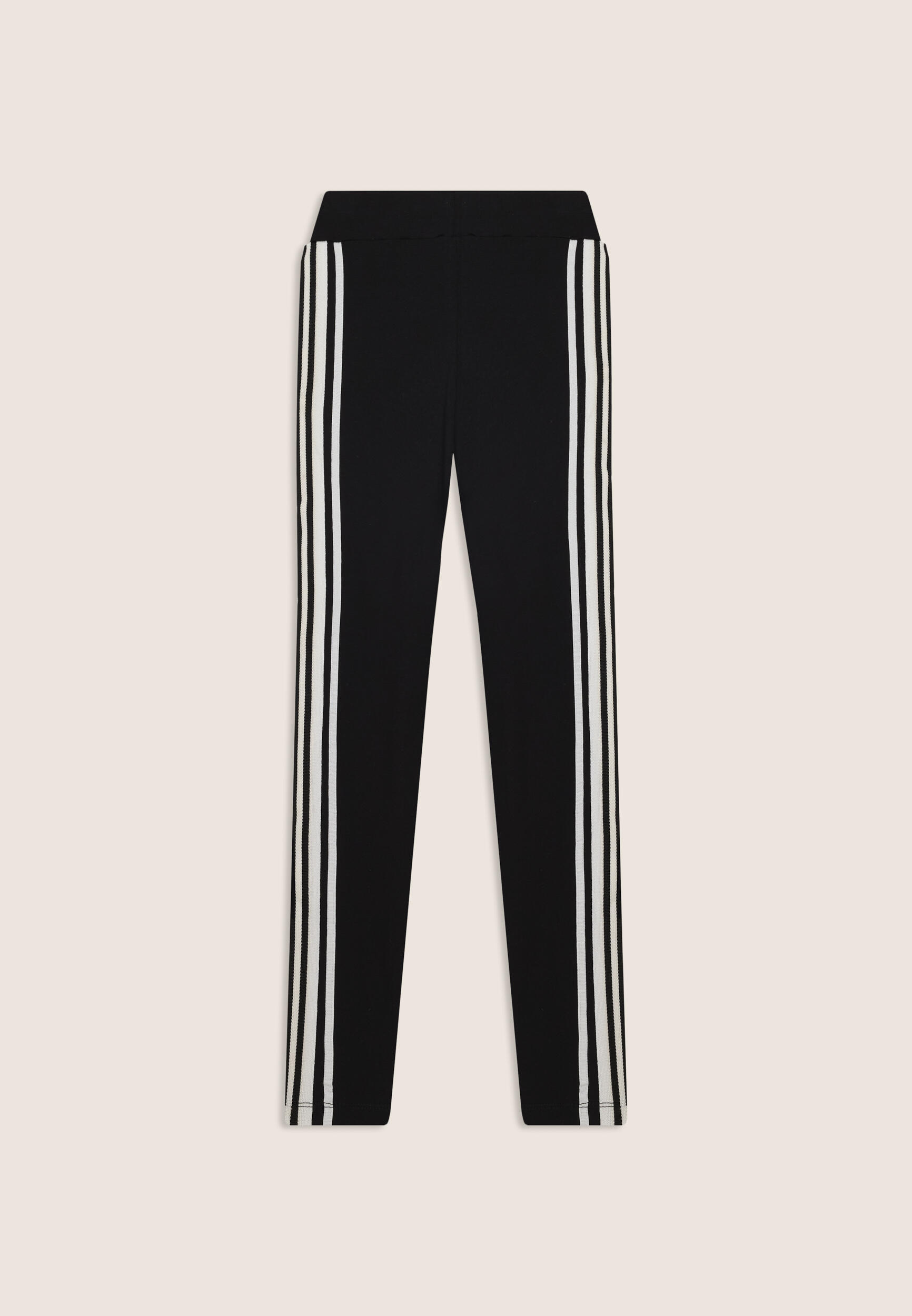 Leggings Junior full length con bande a contrasto 2/3