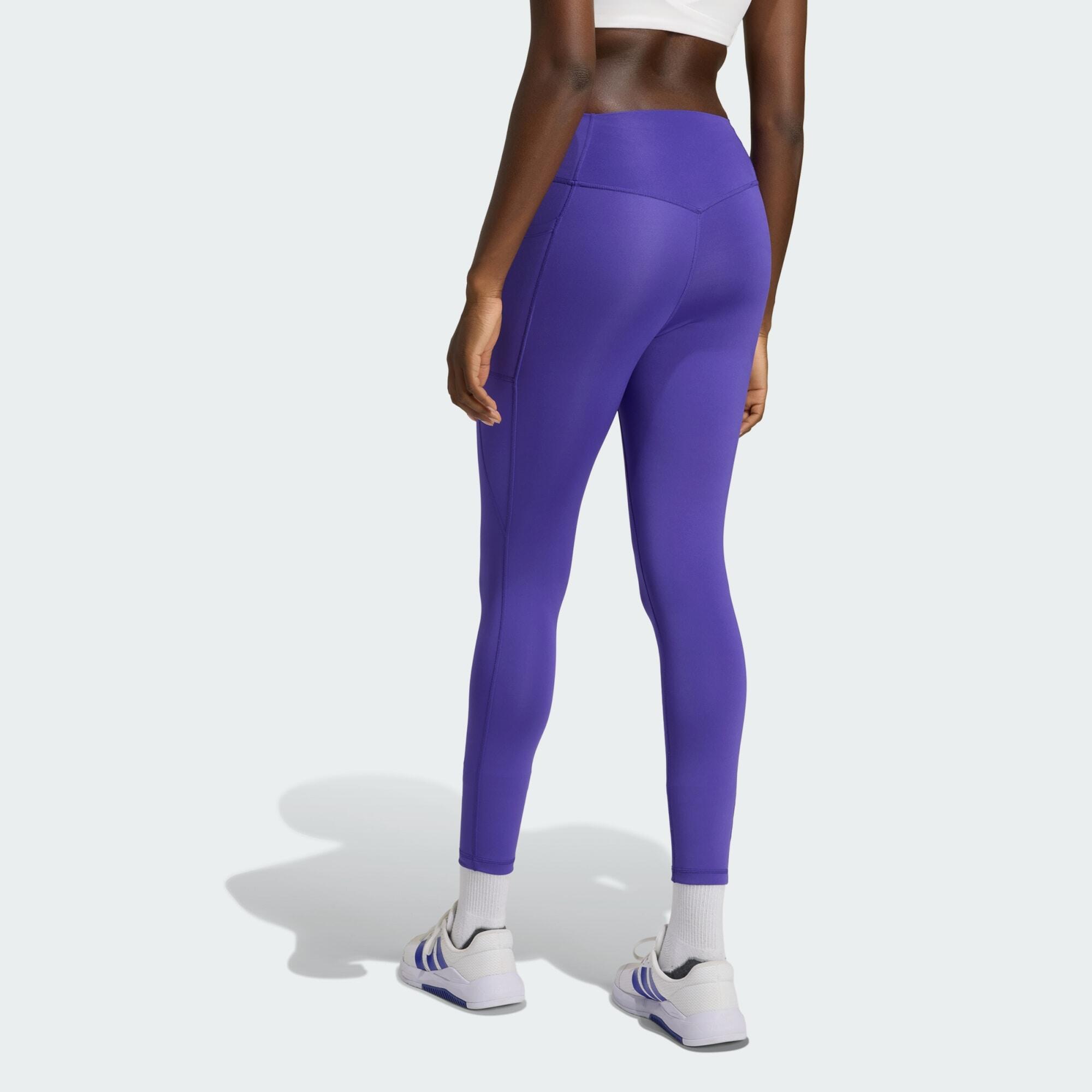 Leggings 7/8 Optime Essentials senza cucitura frontale 3/5