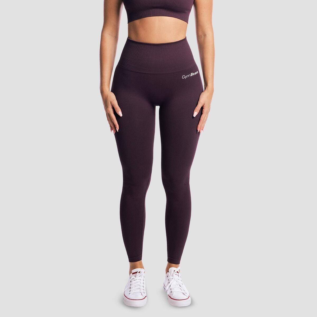 Legginsy damskie fitness bezszwowe z wysokim pasem Eclipse 6/7