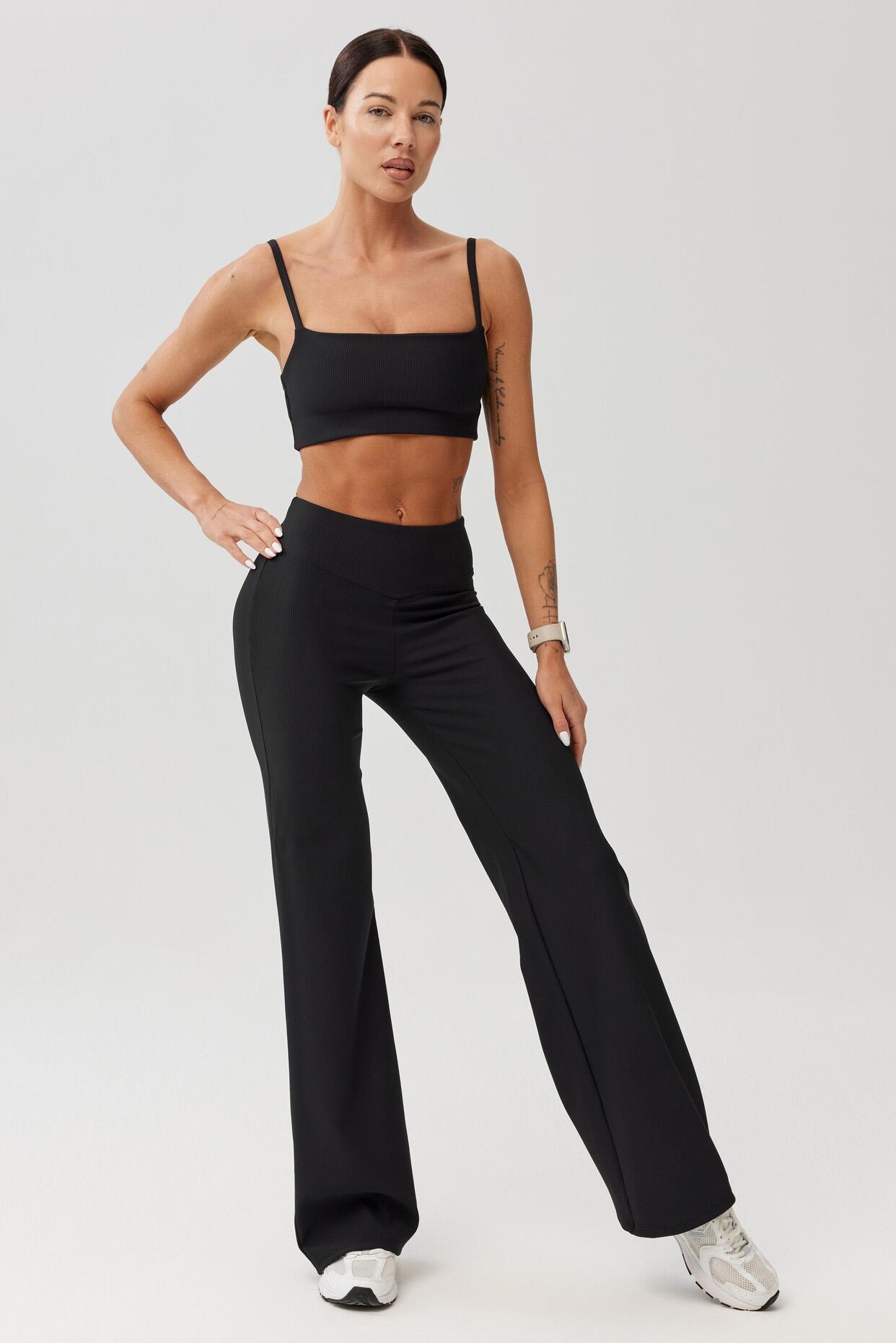 Damskie legginsy sportowe fitness Rough Radical Aven Long 4/7