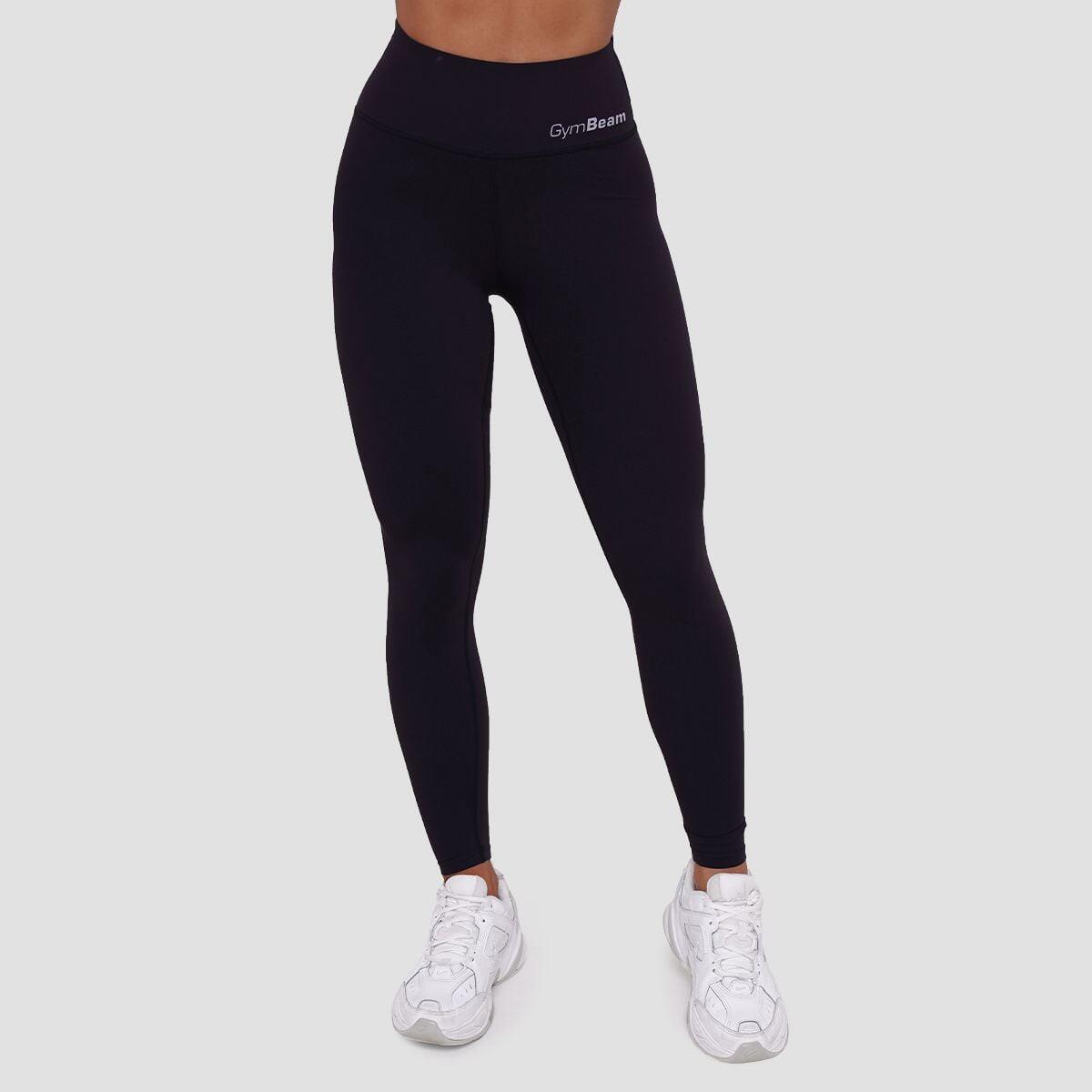 Donna fitness leggings vita alta neri BEAT 5/7