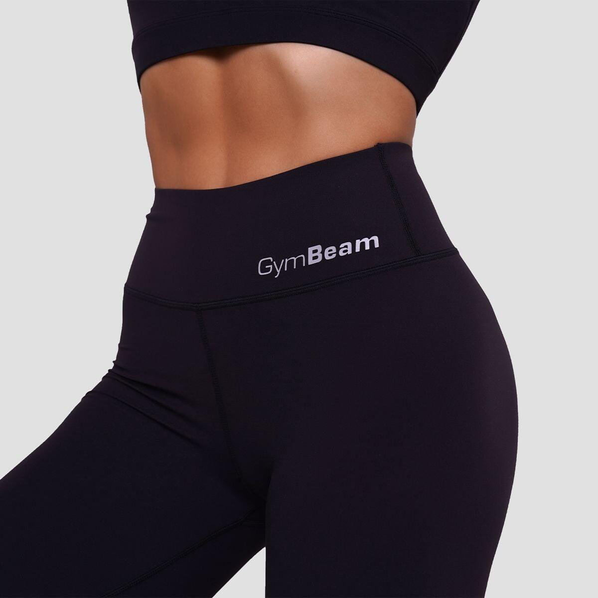 Donna fitness leggings vita alta neri BEAT 6/7