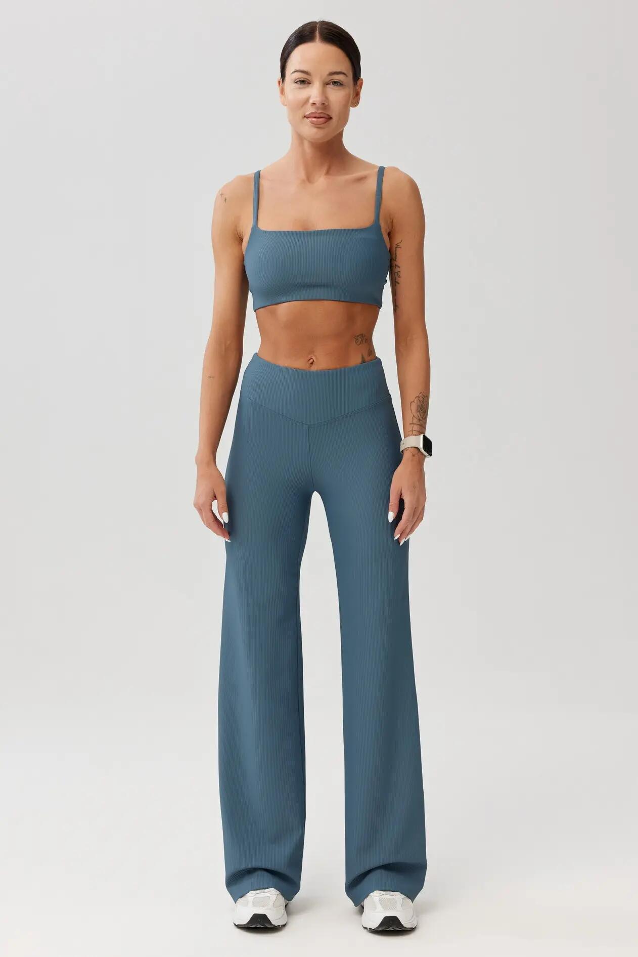 Damskie legginsy sportowe fitness Rough Radical Aven Long 3/7