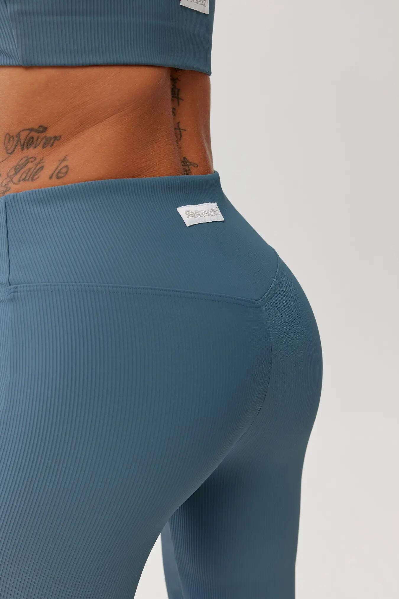 Damskie legginsy sportowe fitness Rough Radical Aven Long 6/7