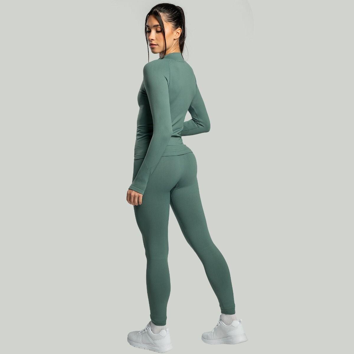 Donna palestra leggings traspiranti Moss Seamless 6/7