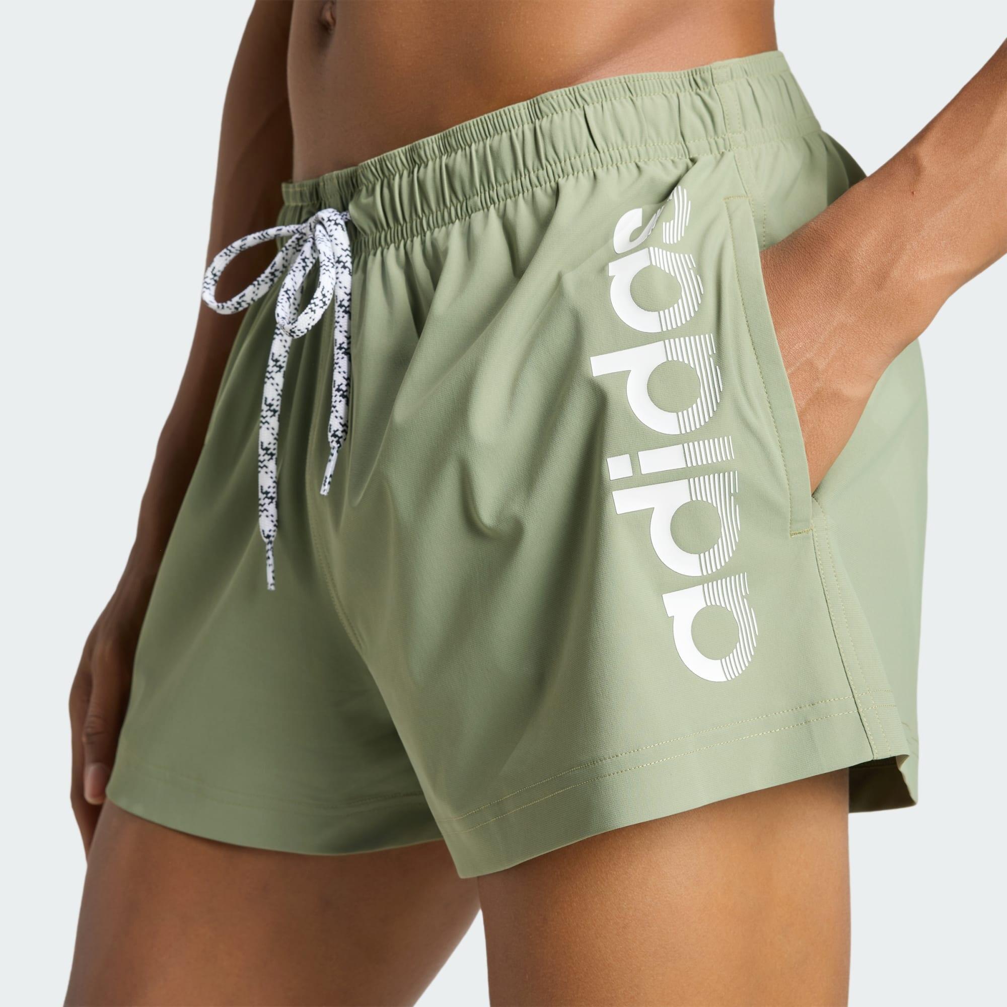 SHORT DE NATATION MAILLE STRETCH LOGO 7,6 CM 4/5