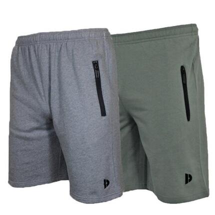 Lot de 2 shorts de jogging Nick pour homme Donnay
