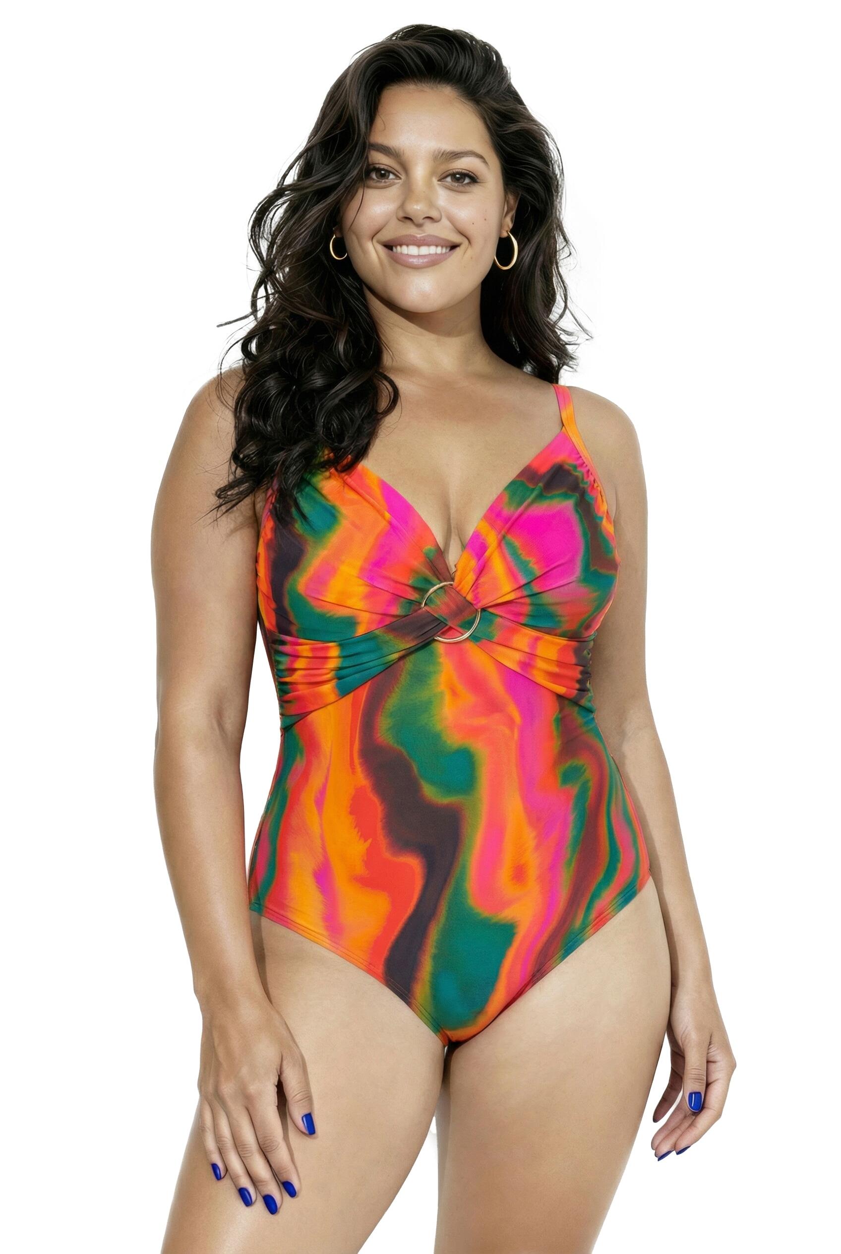 Femme Maillot de bain sans bonnets souples armatures et bretelles réglables 6/7