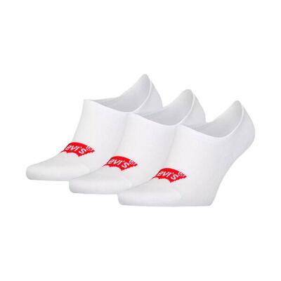 Hoge sokken met logo - gerecycled katoen – white – 35-38