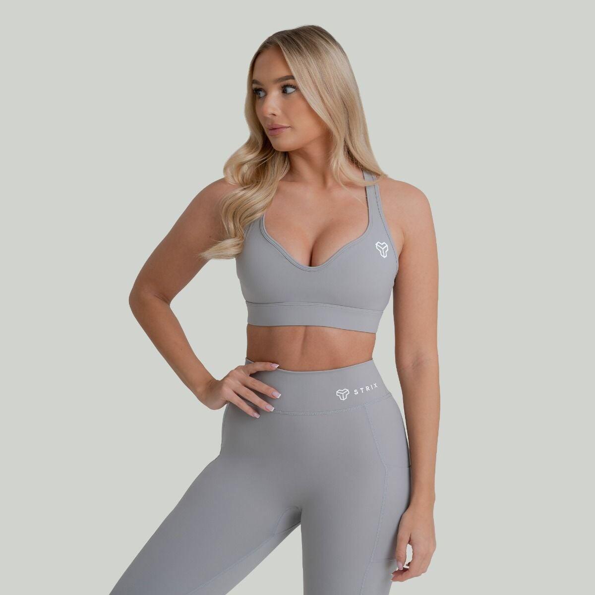 Donna fitness reggiseno sportivo traspirante Smoke ZOA 4/6