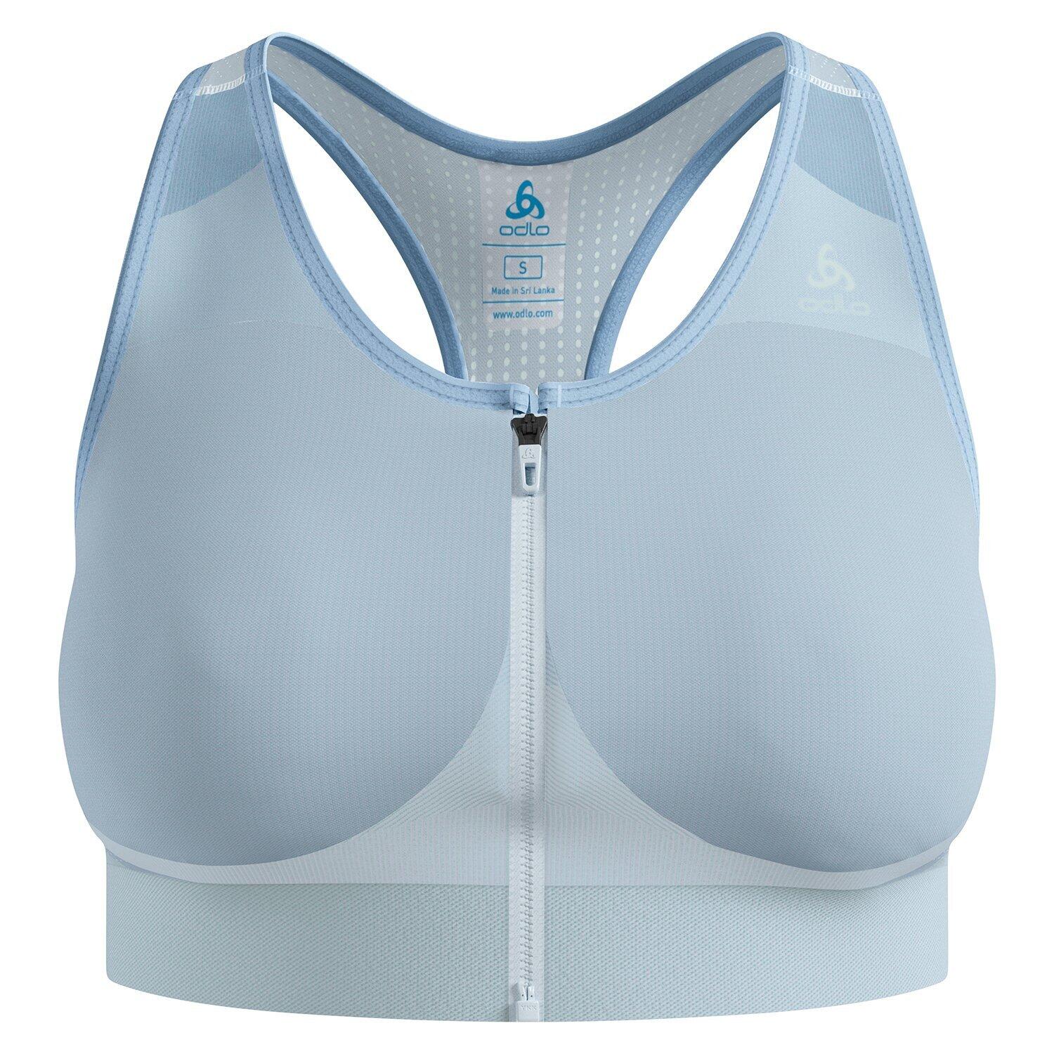 Brassière de sport zippée à maintien élevé Seamless ODLO 4/5