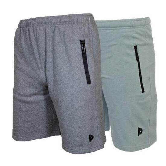 Lot de 2 shorts de jogging Nick pour homme Donnay