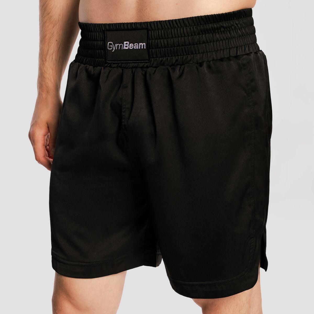 Uomo boxe pantaloncini leggeri neri Boxing Combat 2/6