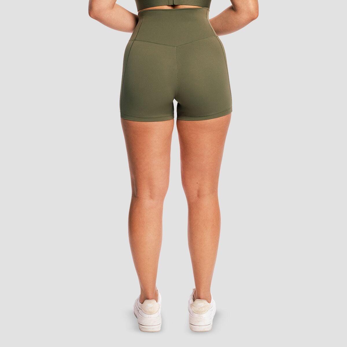 Pantaloncini donna boxing slim verdi Combat 6/7