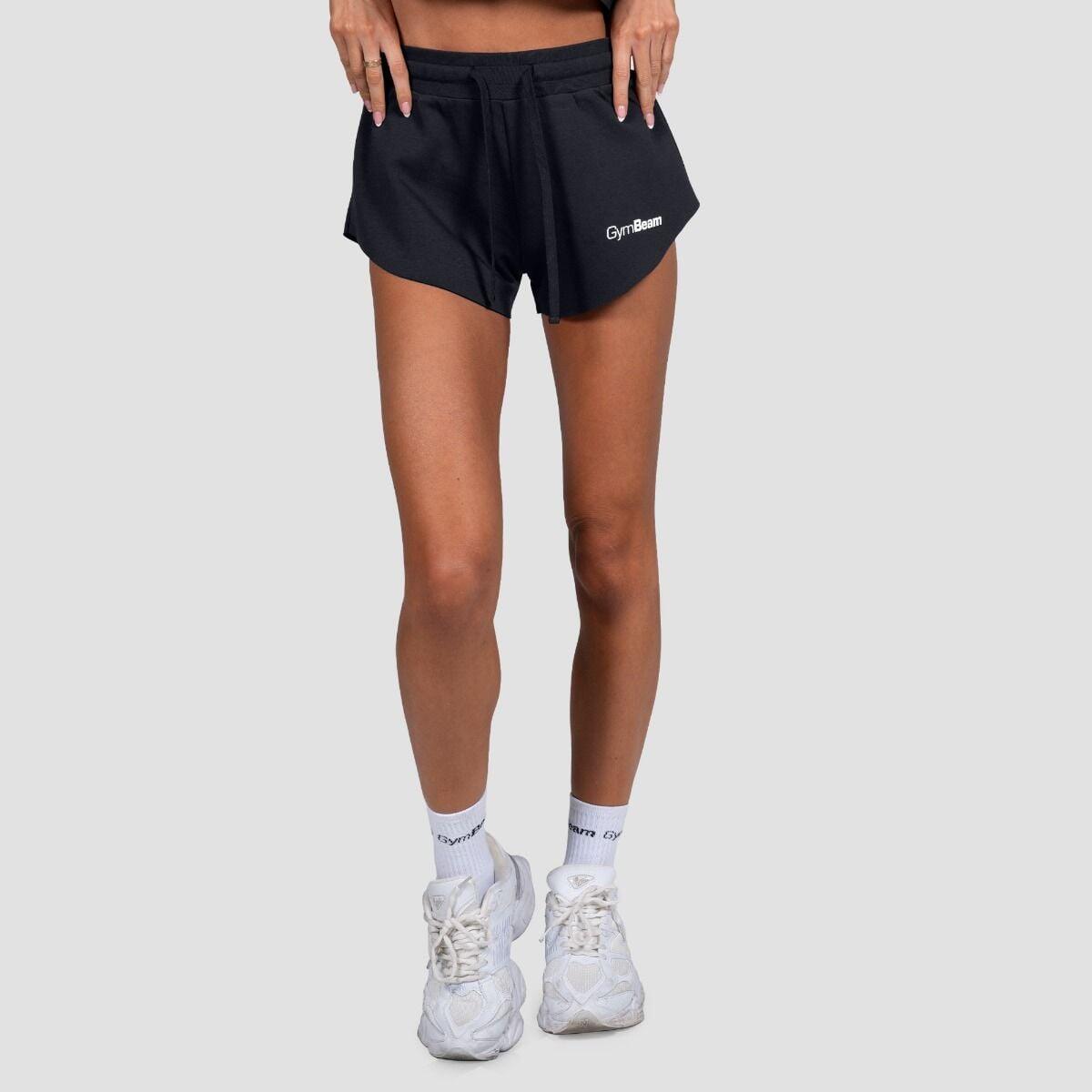 Donna palestra pantaloncini fluido Black Relay 5/7