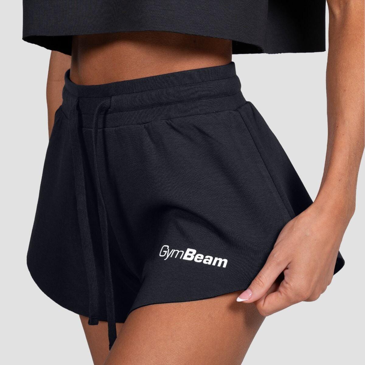 Donna palestra pantaloncini fluido Black Relay 6/7